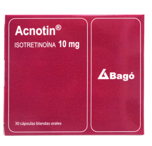 ACNOTIN 10 MG X CAPSULA