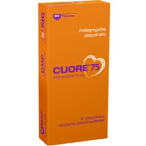 CUORE 75 MG X COMPRIMIDO