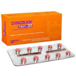 DINOXAN FAST 30MG X COMPRIMIDO SL