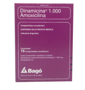 DINAMICINA 1000 MG X COMPRIMIDO