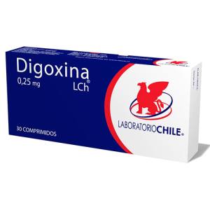 DIGOXINA 0.25 MG X COMP. -  LCH