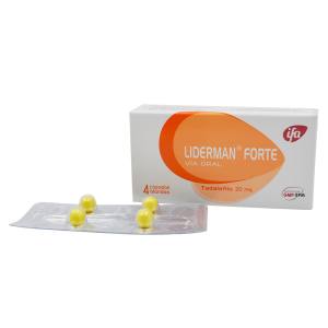 LIDERMAN FORTE 20MG X CAPSULA BLANDA