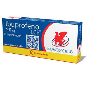 IBUPROFENO LCH 400 MG  COMP.