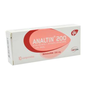 ANALTIN 200 MG X COMPRIMIDO