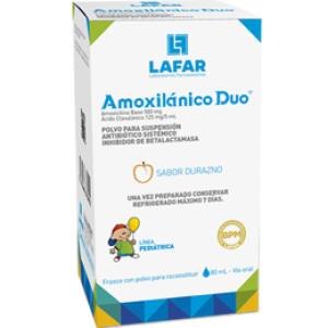 AMOXILÁNICO DUO SUSPENSION X 80 ML