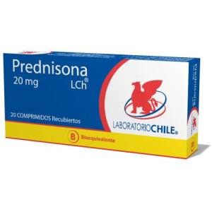 PREDNISONA 20 MG  COMP. -  LCH