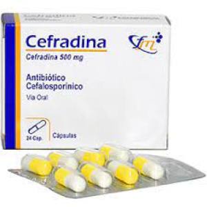 CEFRADINA 500 MG X CAPSULA