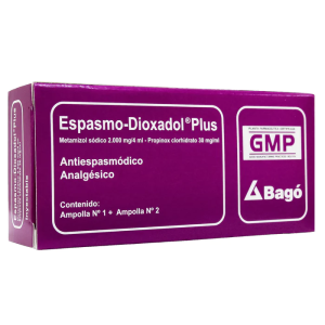 ESPASMO DIOXADOL PLUS X AMPOLLA