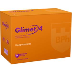 GLIMET 4 MG X COMPRIMIDO