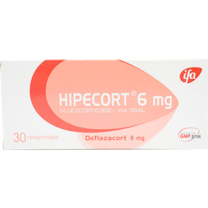 HIPECORT 6 MG X  COMPRIMIDO
