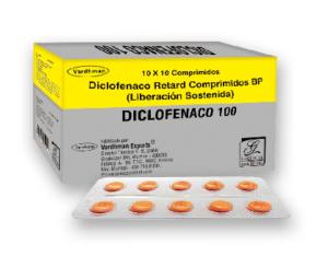 DICLOFENACO 100 MG X COMP. LAQFAGAL