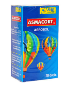 ASMACORT AEROSOL 120 DOSIS