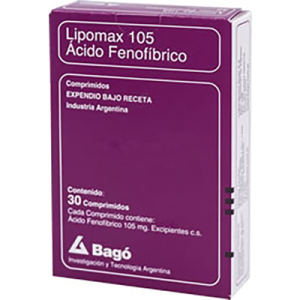 LIPOMAX 105 MG X COMPRIMIDO