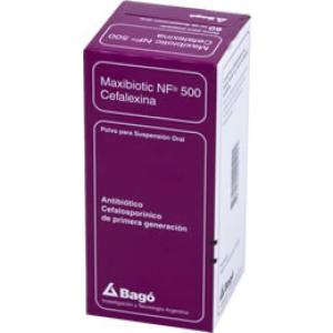 MAXIBIOTIC NF 500  MG SUSP.  X 60 ML