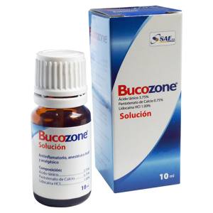 BUCOZONE SOLUCION X 10 ML