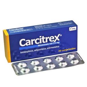 CARCITREX 2.5 MG  COMP.