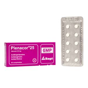PLENACOR 25 MG C  COMPRIMIDO