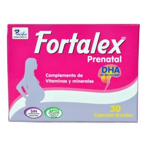FORTALEX PRENATAL + DHA  CAPS.