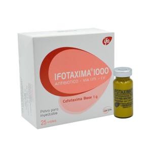 IFOTAXIMA 1000 MG X VIAL