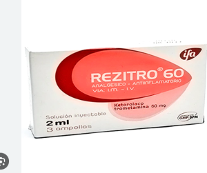 REZITRO 60 X AMPOLLA