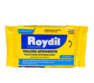 ROYDIL PAÑITOS X 48 UNID.