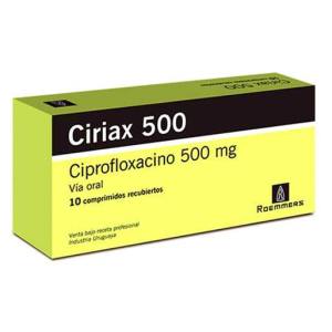 CIRIAX 500 MG X COMP. RECUBIERTO