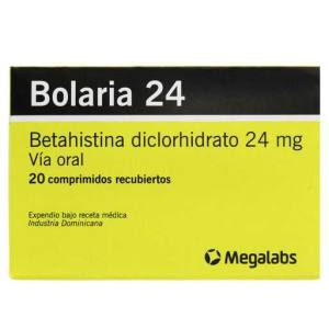 BOLARIA 24 MG X COMP. RECUBIERTO