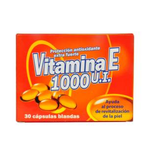 VITAMINA E X 1000 UI  CAPS - SAE
