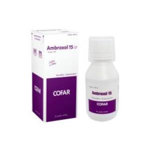 AMBROXOL 15 MG JARABE X 100 ML COFAR