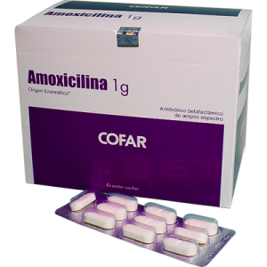 AMOXICILINA 1 GR X COMP COFAR