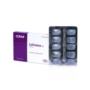 CEFIXIMA 400 MG X COMPRIMIDO
