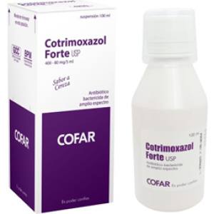 COTRIMOXAZOL FORTE 400/80 MG SUSP X 100ML