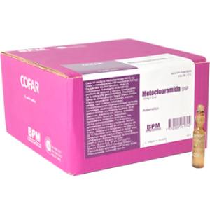 METOCLOPRAMIDA 10 MG AMPOLLA X 2 ML
