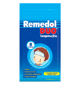 REMEDOL DUO COMPRESA FRIA X 2