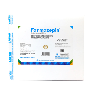 FARMAZEPIN 200 MG X COMP. RECUBIERTO