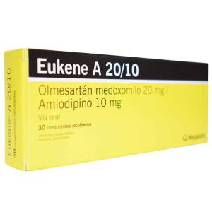 EUKENE A 20/10 MG COMP. RECUBIERTOS