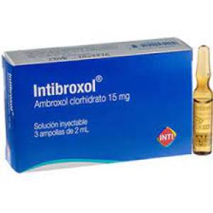 INTIBROXOL 15 MG AMPOLLA X 2 ML