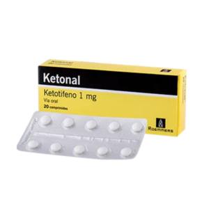 KETONAL 1 MG X COMPRIMIDO