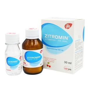 ZITROMIN 500 MG SUSPENSION X 30 ML.