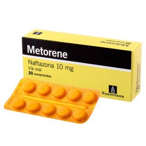 METORENE 10 MG COMPRIMIDOS