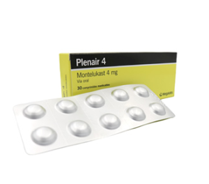 PLENAIR 4 MG COMP. MASTICABLE