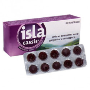 ISLA CASSIS 80MG PASTILLAS