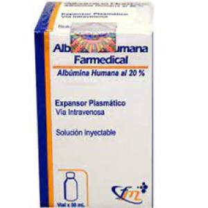 ALBUMINA  HUMANA 20% FARMEDICAL  X 50  ML