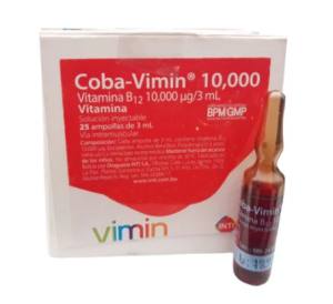 COBA VIMIN 10.000 X 3 ML SOLUCIÓN INYECTABLE