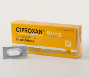 CIPROXAN 500MG COMPRIMIDOS