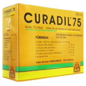 CURADIL 75 NARANJA 250 ML X SACHET