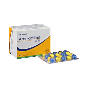 AMOXICILINA 500 MG CAP. - LA SANTÉ