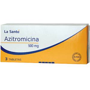 AZITROMICINA 500MG X COMP. LA SANTE