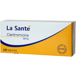 CLARITROMICINA 500 MG - LA SANTÉ