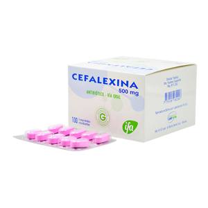 CEFALEXINA 500 MG  X COMP PRODEXA